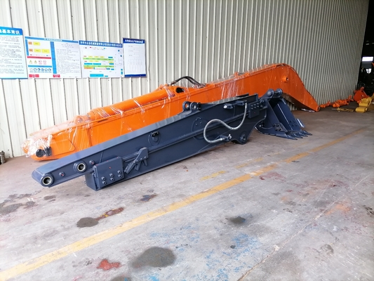 12M Excavator Telescopic Long Arm Extended Boom สําหรับแมว ฮิตาชิ โคมาตซู