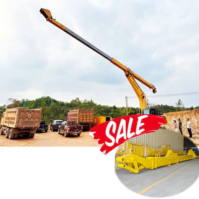 การออกแบบภาระหนัก แขนโทรทรรศน์สองส่วนสําหรับการขุดลึก