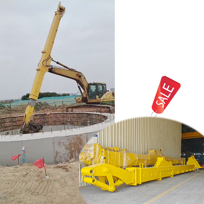 เครื่องขุดพวงมาลัยกล้องโทรทรรศน์ ความลึกในการขุด 12m 14m 16m