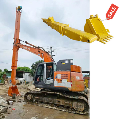 14m Telescopic Excavator Telescopic Arm สําหรับ excavator เครื่องขุดไฮดรอลิก Telescoping