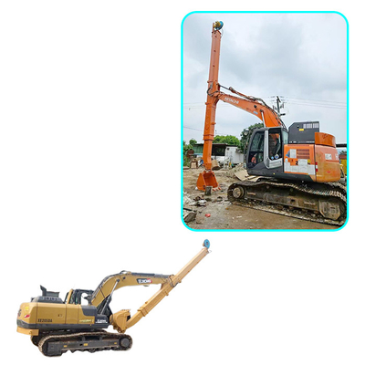 Excavators Boom Dipper Arm Excavator Long Reach Stick Boom And Arm Telescopic Boom สําหรับเครื่องขุด