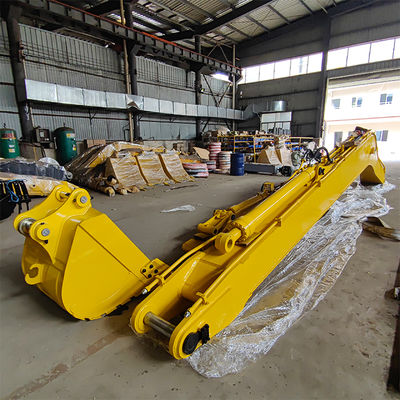 Excavator Long Reach Boom Digger Long Arm Q355B วัสดุสําหรับการขุดทราย