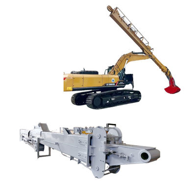 30M Telescopic Excavator Arm Extended Reach Solution ปรับปรุงความกว้าง