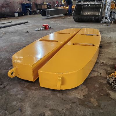 บูมขุดเจาะแบบยืดหดได้คุณภาพสูงสำหรับรถขุดไฮดรอลิก บูมรื้อถอนระยะไกลสำหรับ Cat320 PC200 อะไหล่เครื่องจักรก่อสร้าง