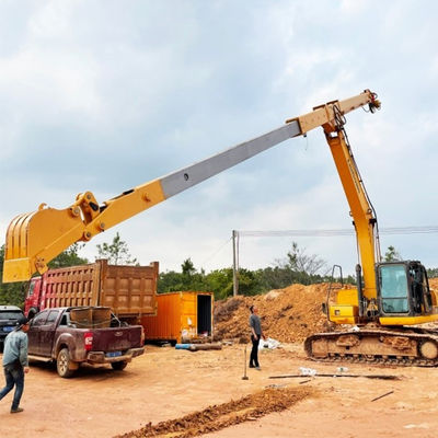 อุปกรณ์ขุดแขนโทรทรรศน์สําหรับอุปกรณ์ขุด Teledipper 10M 12M 16M