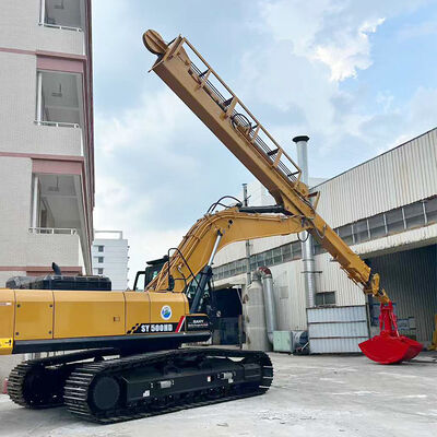 ระยะยาว Excavator Telescopic Arm ช่องลึกและการจัดลําดับชัน