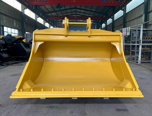 เครื่องขุดพ่วง เครื่องขุดถังล้างถัง Mini Excavator Mud Bucket ความกว้าง 1500 มม สําหรับเครื่องขุด 8-11T