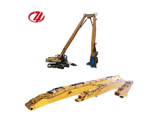 Excavator 16m การทําลาย Boom มือสูงและ Boom การทําลายแขนสําหรับ 20-25T Excavator