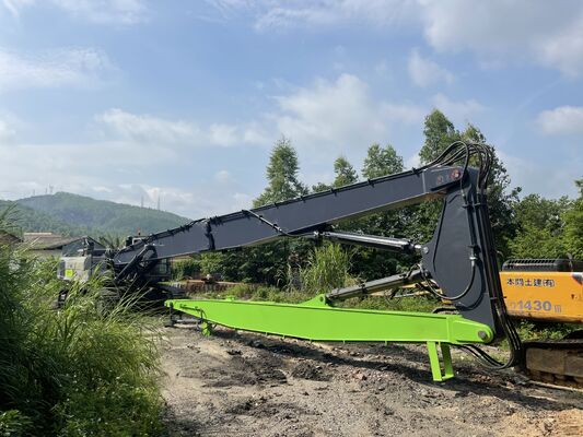 Excavator 16m การทําลาย Boom มือสูงและ Boom การทําลายแขนสําหรับ 20-25T Excavator