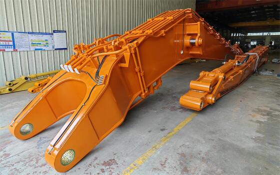 บูมและแขนยาวสำหรับรถขุด 14M Extended Boom Arm สำหรับ PC120 DH225 CAT320