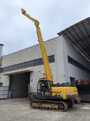 บูมรื้อถอนรถขุดแขนเข้าถึงสูงและบูมยาว 23-24 ม. สำหรับขายร้อน SK350