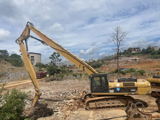Customized Three Section High Reach Demolition Boom Arm 16-24m Suitable for 20-38 Ton Excavator for High Rise Demolition