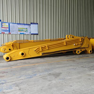 เครื่องขุดแรงสูง ไฮดรอลิก 18M พีลิ่ง บูมและแขนสําหรับ Sany 650 Doosan 520 สําหรับการสร้างรากฐาน