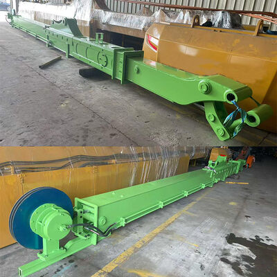 แขนโทรทรรศน์สําหรับเครื่องขุดด้วยถัง Clamshell